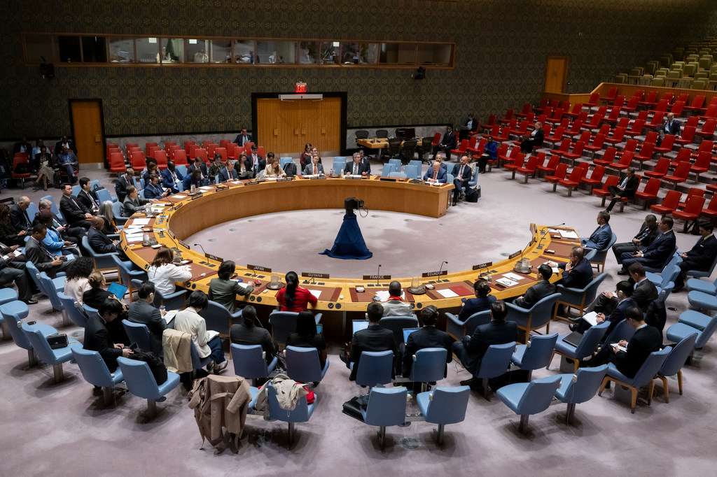 Debate aberto teve presença dos 15 Estados-membros do Conselho e do secretário-geral da ONU, António Guterres Debate aberto teve presença dos 15 Estados-membros do Conselho e do secretário-geral da ONU, António Guterres