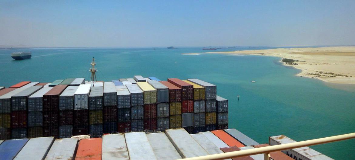 Unctad diz que continua a monitorar especialmente o impacto da situação no Mar Vermelho nos países em desenvolvimento.
