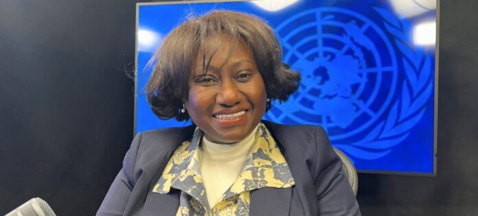 A Ministra das Pescas e Recursos Marinhos de Angola, Carmen do Sacramento
