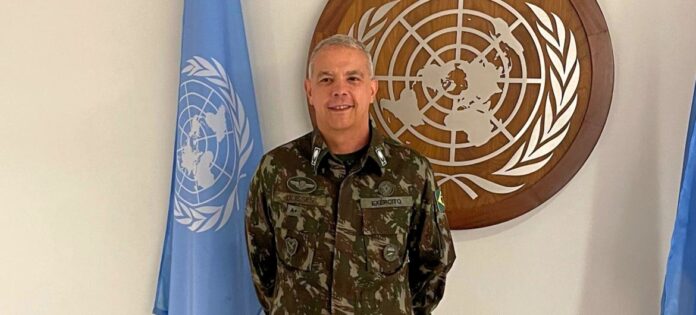 O novo comandante da Monusco, Ulisses de Mesquita Gomes