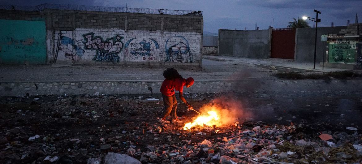 Cité Soleil, no centro de Porto Príncipe, é um dos lugares mais perigosos da capital haitiana