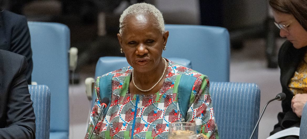 A representante especial da ONU na RD Congo, Bintou Keita A representante especial da ONU na RD Congo, Bintou Keita
