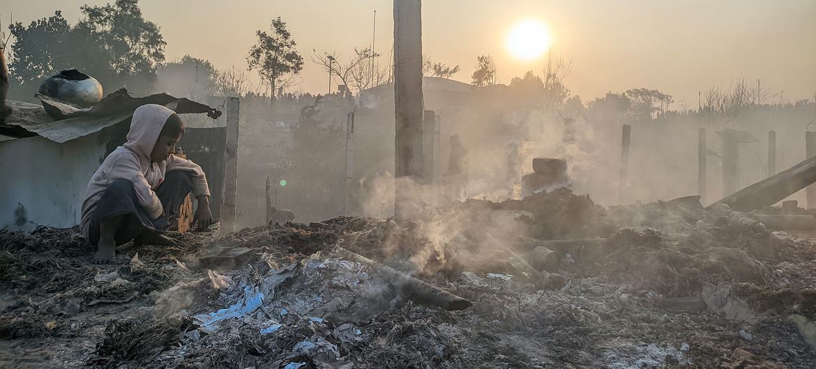 Menores correspondem a pelo menos um quinto das 1.052 vítimas civis verificadas em incidentes com minas terrestres e munições explosivasem Mianmar