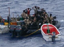 A pirataria afeta o golfo da Guiné