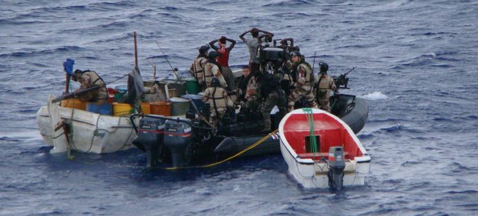 A pirataria afeta o golfo da Guiné