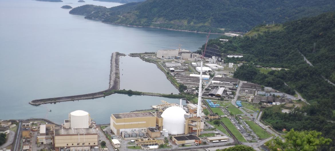 Chefe da Aiea se mostrou encorajado pelo avanço do Brasil na direção de finalizar a usina de energia nuclear Angra 3