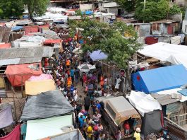 O número de locais de deslocamento espontâneo continua a multiplicar-se no Haiti, à medida que mais pessoas fogem da violência e da insegurança