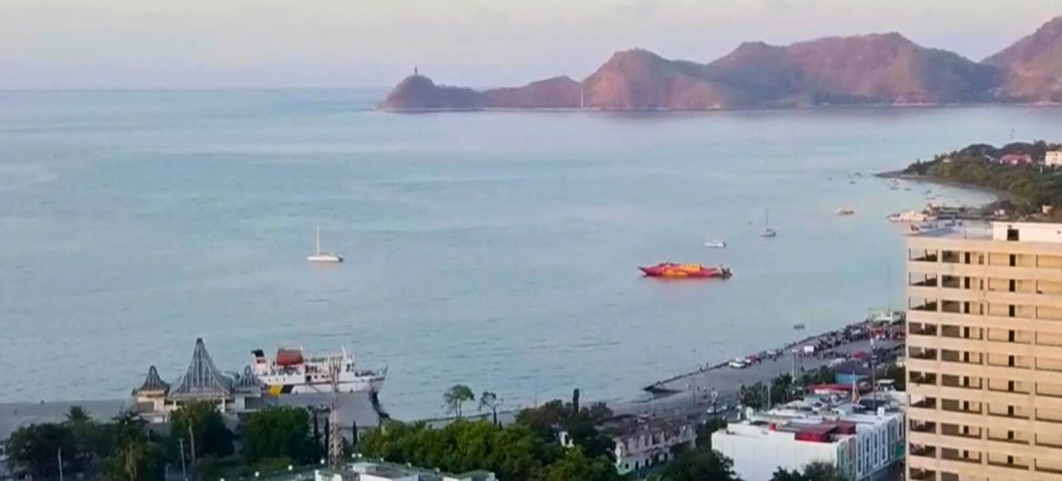 Vista de Díli, Timor-Leste. País se tornou livre de malária