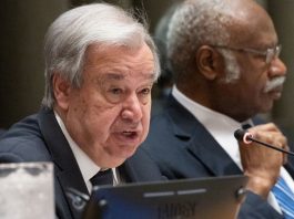 O secretário-geral da ONU, António Guterres