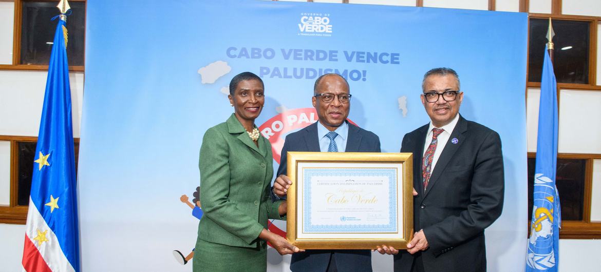 Cabo Verde é a terceira nação livre de malária na região africana