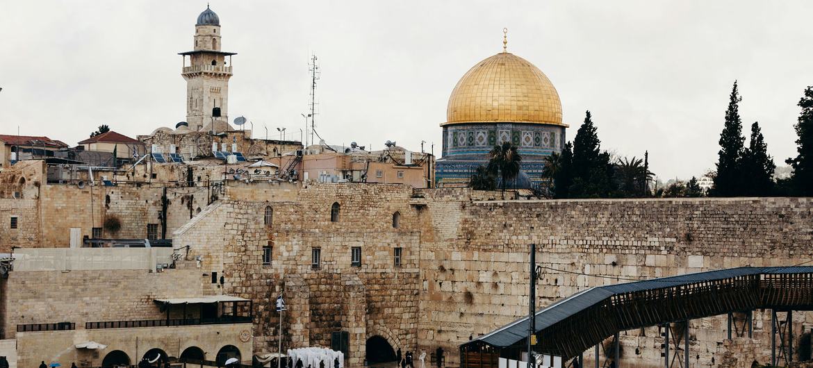 A cidade velha de Jerusalém. António Guterres, condenou de forma veemente o ataque armado