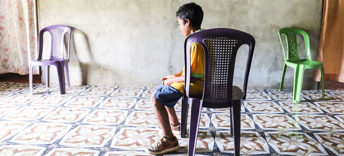 Um jovem afetado por questões de saúde mental em Timor-Leste (arquivo)