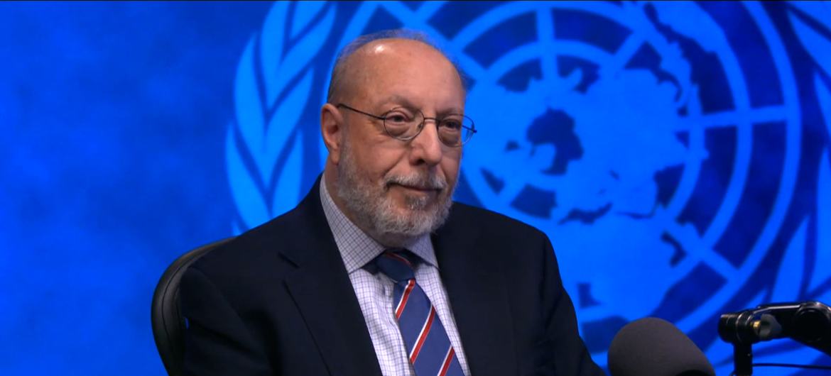 Hanny Megally, membro da Comissão de Inquérito da ONU sobre a Síria Hanny Megally, membro da Comissão de Inquérito da ONU sobre a Síria