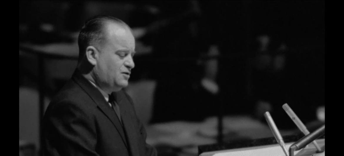 Discurso do Brasil na Assembleia Geral da ONU, realizada em 19 de setembro de 1963, pelo Ministro João Augusto de Araújo Castro Discurso do Brasil na Assembleia Geral da ONU, realizada em 19 de setembro de 1963, pelo Ministro João Augusto de Araújo Castro