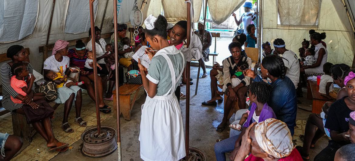 A crise no Haiti está afetando as instalações de saúde do país