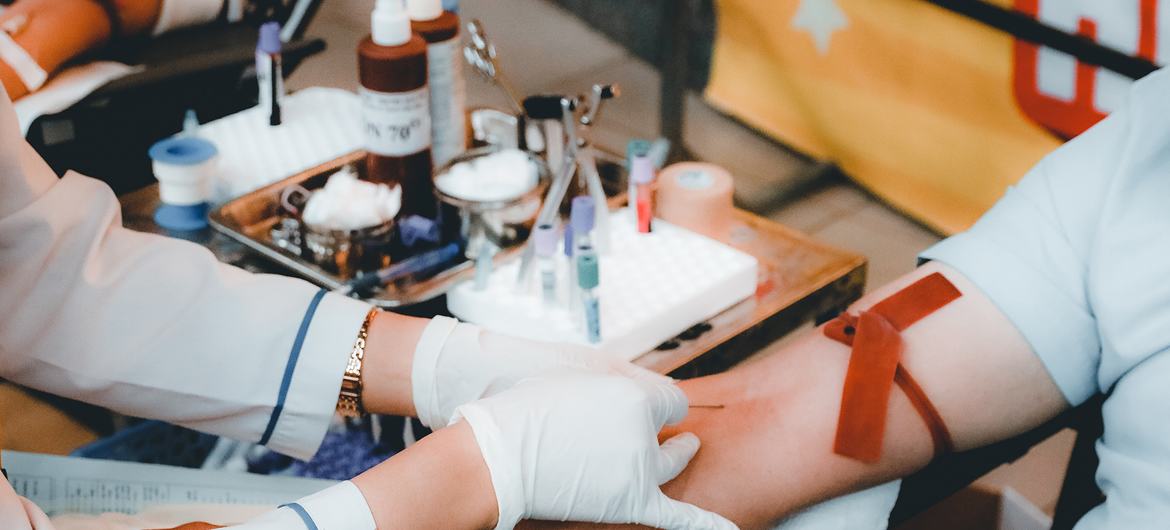 Centro de doação de sangue