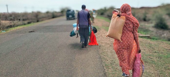 Aproximadamente 13 milhões de pessoas estão deslocadas no Sudão