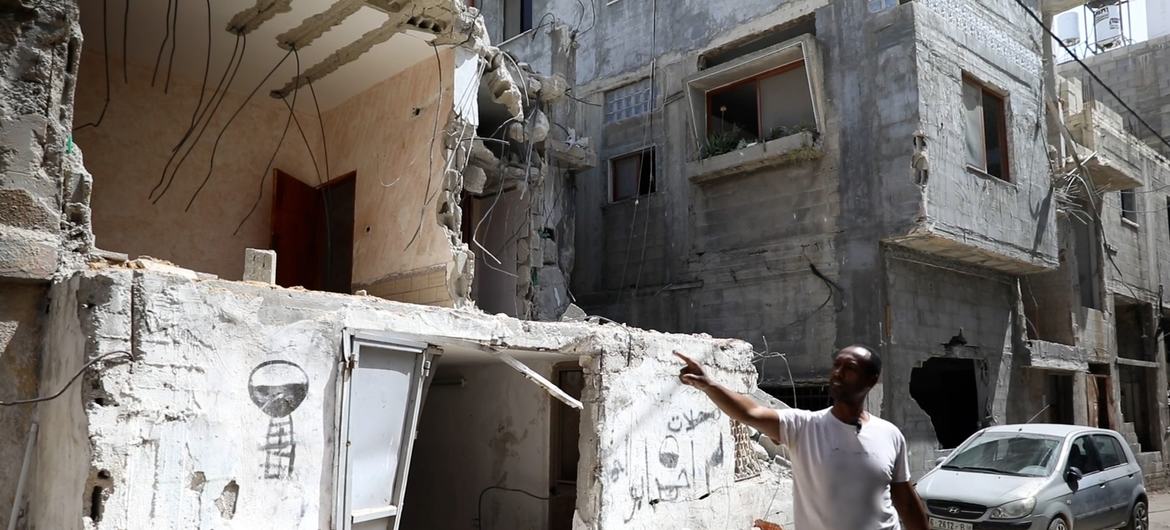 Tulkarm, no norte da Cisjordânia, foi bombardeada em abril de 2024. (arquivo) Tulkarm, no norte da Cisjordânia, foi bombardeada em abril de 2024. (arquivo)
