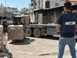 Agências da ONU registraram a primeira chegada em 130 dias de uma pouca quantidade de combustível a Gaza