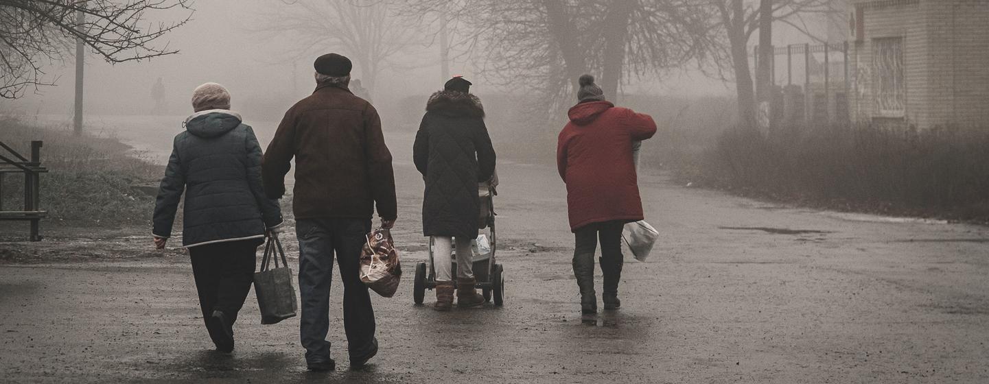 Os ucranianos vivem sob duras condições do inverno, agravadas pela maior vulnerabilidade e pela infraestrutura muito danificada