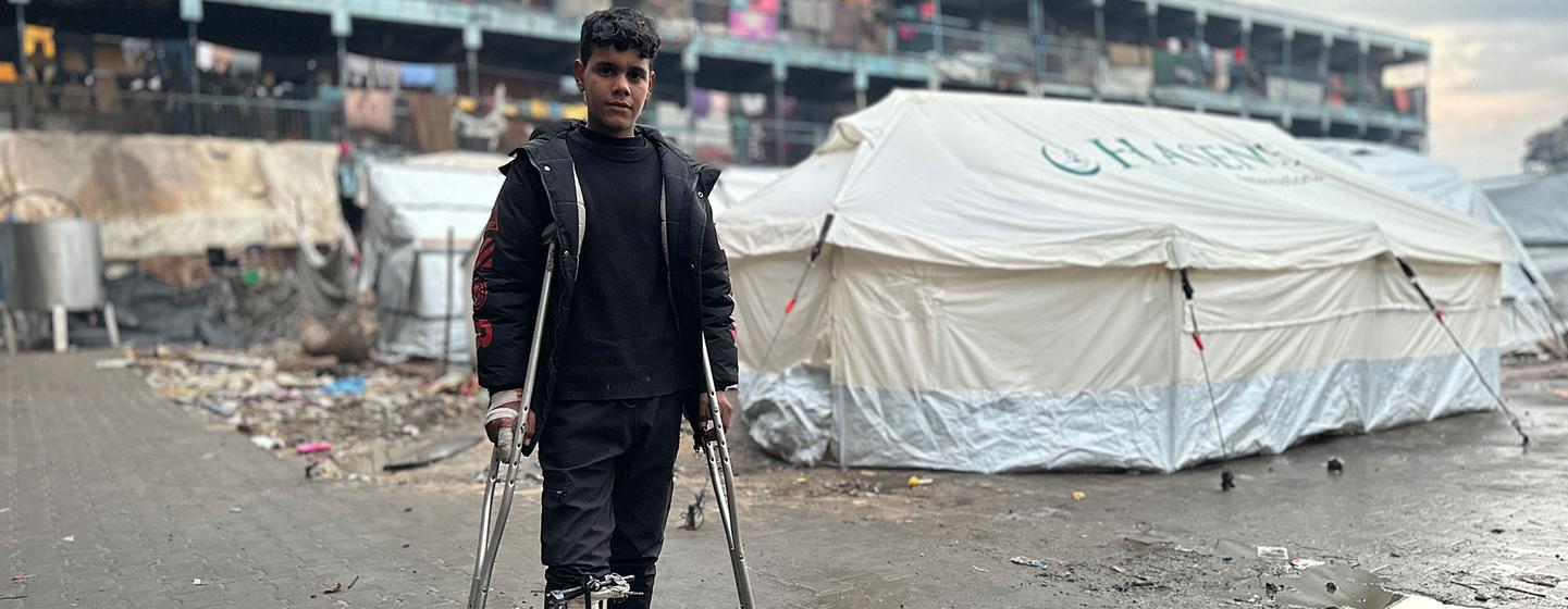 Houve cerca de 40,5 mil crianças nos novos casos de ferimentos relacionados à guerra