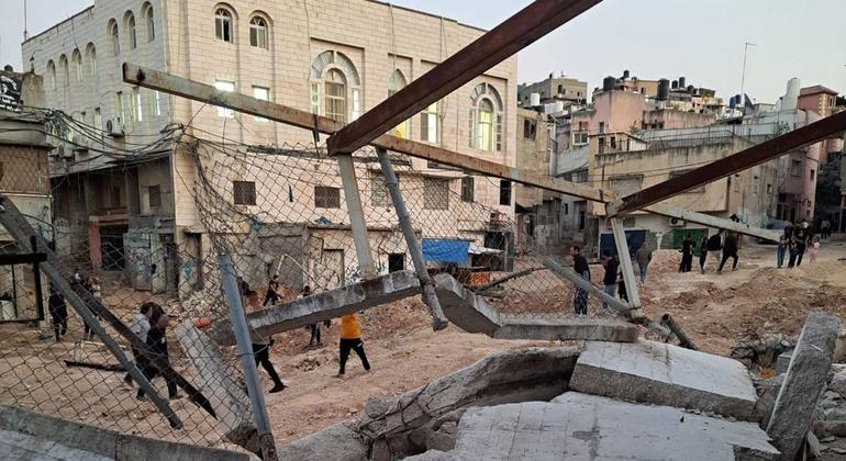 Localidades palestinas na Cisjordânia alvos de ataques