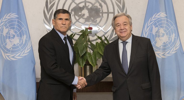 Santos Cruz foi convidado por Guterres para liderar relatório em 2017 Santos Cruz foi convidado por Guterres para liderar relatório em 2017