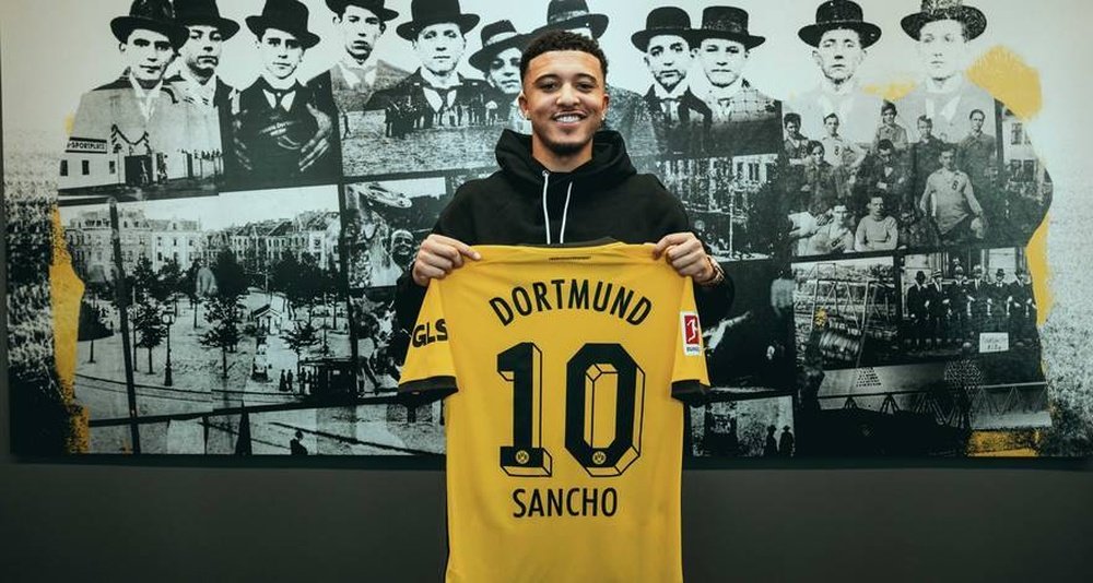 Jadon Sancho retorna ao Borussia. BVB