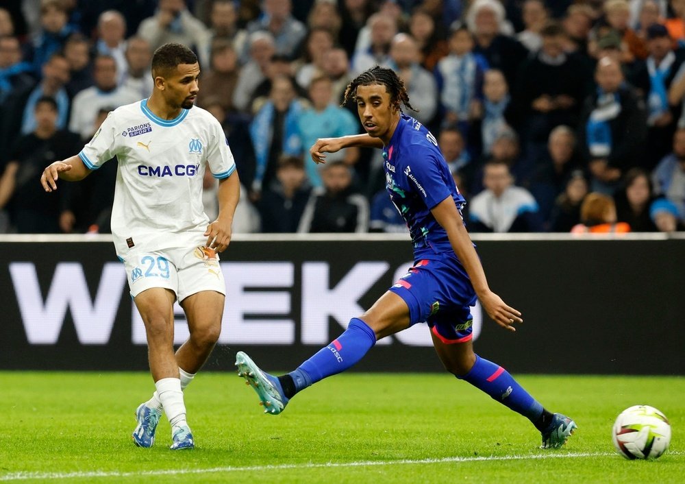 Yoro escolheu o Real Madrid. EFE/EPA/Sebastien Nogier