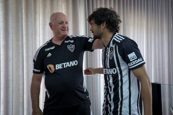 Imagem do artigo:Scarpa enche a bola do elenco, projeta trio com Hulk e Paulinho, mira Seleção e Libertadores e destaca fator Felipão na escolha pelo Galo