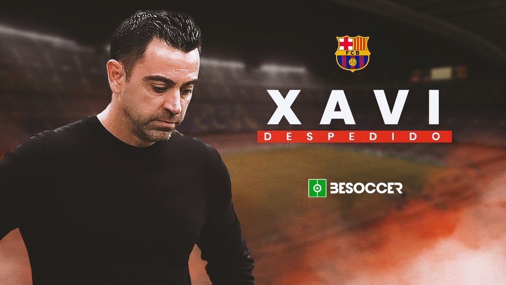 Xavi, despedido. Besoccer